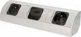 OR-AE-1304 2xP+Z Gniazdo meblowe z wyłącznikiem