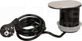 OR-AE-13124 1xUSB 1x2P+Z Gniazdo wpuszczane w blat