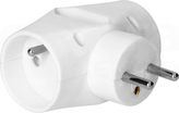 OR-AE-13221 2X2P+Z 1X2P/II biały Rozgałęźnik