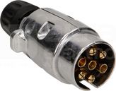 OR-AE-1385 7p 12/24V Wtyczka przyczepy aluminiowa