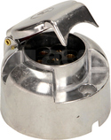 OR-AE-1387 7p 12/24V Gniazdo przyczepy aluminiowe