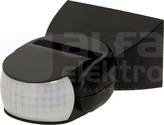 OR-CR-236/B 180st.IP65 1200W czarny Czujnik ruchu