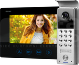OR-VID-ME-1056/B czarny Zestaw wideodom.LCD7 z szyfratorem