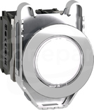 XB4FW31M5 Metal biały FI30 230V AC 1 NO + 1 NC Przycisk