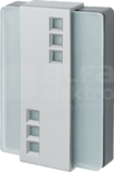 GNS-247-SRB 230V srebrny Gong dwutonowy VETRO
