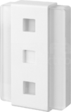 GNS-248-SRB 230V srebrny Gong dwutonowy GLASSO