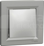 ASFORA IP44 aluminium Łącznik 1-bieg. bez ramki