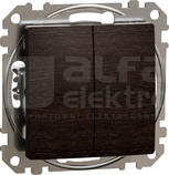 SEDNA ELEMENTS wenge Łącznik podwójny schodowy