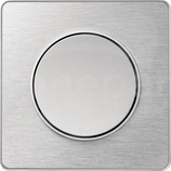 Odace S53P802J Podstawa aluminium inox Ramka 1-krotna