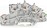 2203-7646 N/L/PE 2,5mm2 szary Złączka piętrowa
