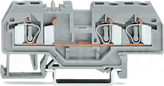 281-681 3P szary 4mm2 Złączka (montaż czołowy)