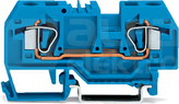 282-904 niebieska 6mm2 Złączka przelotowa N