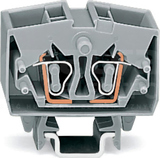 264-721 szara 2,5mm2 MINI Złączka przelot.4-przewodowa