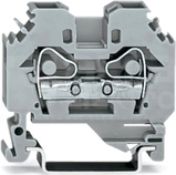 282-101 szara 6mm2 Złączka przelotowa