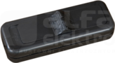 WSR-940-SRB 2,5A/250V srebrny Wyłącznik przelotowy