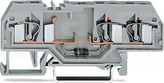 281-673/281-401 4mm2 szara Złączka 3-przew.z diodą
