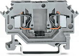 281-603/281-400 szara 4mm2 Złączka przelot.2-przew.diod