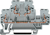 870-542/281-487 szara 2,5mm2 Złączka 2-piętrowa diodowa