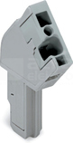 769-101/022-000 4mm2 szary Wtyk sprężynowy 1-przew.