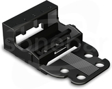 221-505/000-004 Czarny Adapter montażowy do złączek instalacyjnych