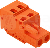 231-302/026-000 WTYK SPRĘŻYNOWY 2-tor 5,08mm