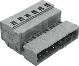 231-606 GNIAZDO WIELOWTYK 6-TOR/5mm