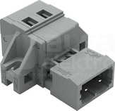 231-602/019-000 GNIAZDO WIELOWTYK 2-TOR/5mm