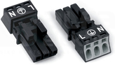 890-203 czarny WIELOWTYK GNIAZDO 3-TOR.