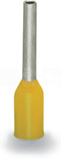 216-321 0,25 mm2/AWG24 żółty Końcówka tulejkowa
