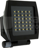 FL3N-LED-130 czarny Reflektor LED z czuj.ruchu