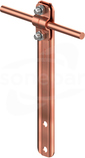 AN-12/CU/-N L=18cm Z-śruba Uchwyt prosty