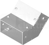 LPKMMP100H50-L LAKIEROWANY Łuk pionowy 45st.