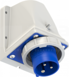 16A 3P 230V IP67 Wtyczka odbiornikowa nikiel