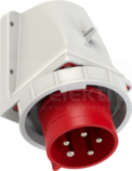 32A 5P 400V IP67 Wtyczka odbiornikowa nikiel