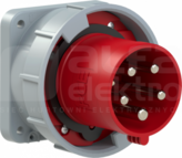 POWER TWIST 63A 5P 400V IP67 Wtyczka tablicowa prosta