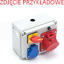 KOŁO ŁK16 0-1 CEE16A/5P GS IP44 Rozdzielnica
