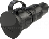TOPTAURUS2 16A 250V 3P IP54 Gniazdo gumowe