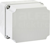 LIGHT 175x151x155 (6xM25 4xM40) IP66/67 Puszka natynkowa gładka pokrywa pełna