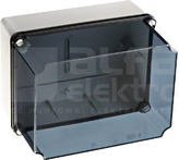 LIGHT 241x180x175 (4xM25 6xM40) IP66/67 Puszka natynkowa gładka pokrywa transparentna
