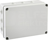 LIGHT 328x239x129 (12xM40) IP66/67 Puszka natynkowa z dławnicami pokrywa pełna
