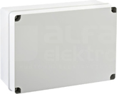 LIGHT 328x239x129 (12xM40) IP66/67 Puszka natynkowa gładka pokrywa pełna