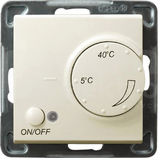 SONATA ecru Regulator temperatury z czujnikiem podpodłog.