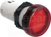 LPMLN4 220VDC czerwony Jednoczęściowa lampka LED
