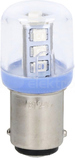 LT7ALLE6 BA15d 110-120VAC niebieski Źródło LED