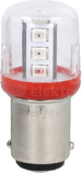 LT7ALLM4 BA15d 240VAC czerwony Źródło LED