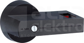 GEX62D czarny IP65 Pokrętło