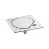 CONNECT RJ45 st.nierdzewna Wkład z pokrywą+gniazdo