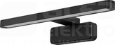 ORBIS Disc Bar Bathroom Mirror 400mm IP44 300lm Oprawa LED  Black Click-CCT