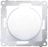 SIMON54 2-250W biały Ściemniacz LED naciskowo-obrotowy