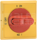 OHYS2AJE011 I-0-II Pokrętło żółto-czerw.bl.kłód